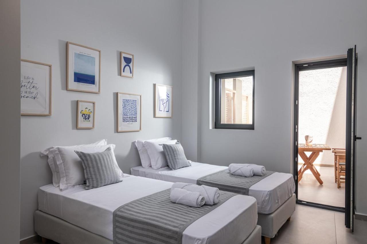 Beachfront Salty Sea Luxury Suite 2 圣尼古拉奥斯 外观 照片